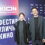 Оксана Акиньшина и Варвара Шмыкова открыли фестиваль уличного кино