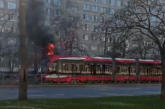 В Петербурге загорелся трамвай — РИА Новости, 27.04.2024