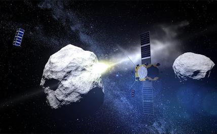 Огромный астероид летит в сторону Земли