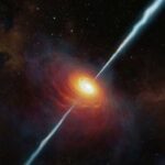 Открыт самый далекий квазар с мощными радиоджетами