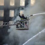 Пожар на «Невской мануфактуре» потушили
