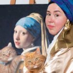 Питерский кот Заратустра стал частью мирового живописного наследия