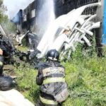 В Хабаровске десять машин сгорели при пожаре в автосервисе