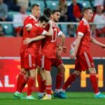 Сборная России по футболу сыграла вничью с Польшей в товарищеском матче