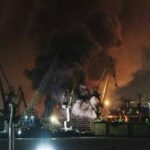 На заводе «Северная верфь» рассказали подробности пожара — РИА Новости, 18.12.2021