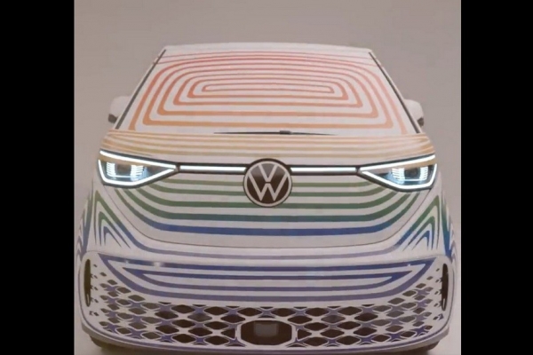 Почти серийный минивэн Volkswagen ID.Buzz засветился на новом видео