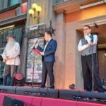 Вахтанговский театр закрыл сезон на улице