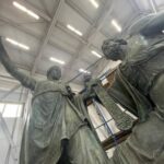 Памятник Минину и Пожарскому потерял полтонны коррозии после реставрации
