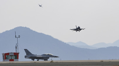 Учения ВВС США и Южной Кореи