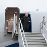 Путин прилетел в Ставрополь — РИА Новости, 05.03.2024